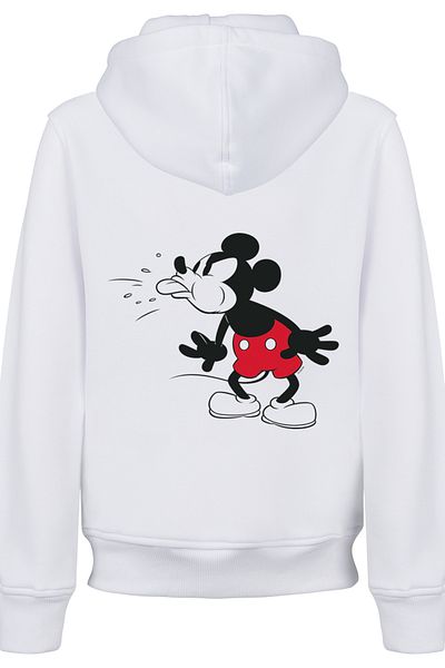 F4NT4STIC Kinder Disney Mickey-mouse-tongue On Back With Basic Kids Hoody