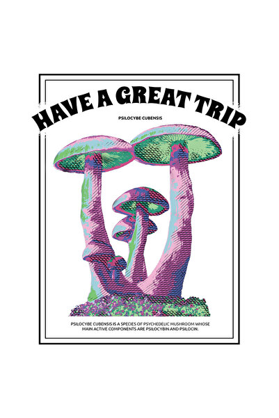 StoryGift Romania Sticker Autocolant 70CM Ciuperci, Have a Great Trip, Sa ai ...