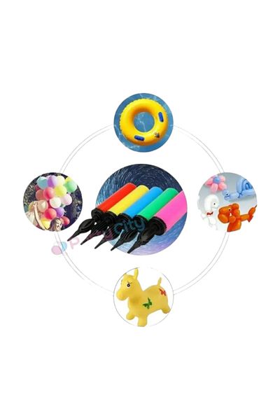 Brassis Balloon Inflator 1 Colorful Pump