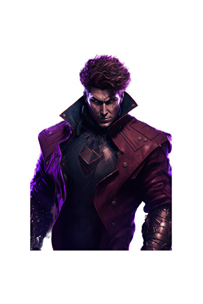 StoryGift Romania Sticker Eticheta 40CM Cu Personaj Barbat Par Brunet Cu Jach...