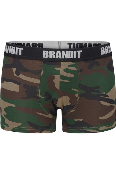 Brandit Herren Boxershorts Logo 2er Pack