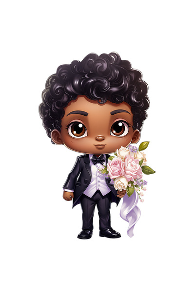 StoryGift Romania Sticker Eticheta 40CM cu un ginere de culoare vesel care ti...