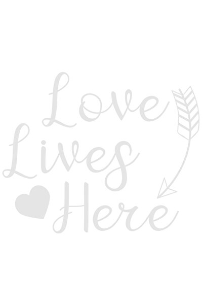 StoryGift Romania Sticker Eticheta 40CM Exterior cu o inimioara si textul in ...