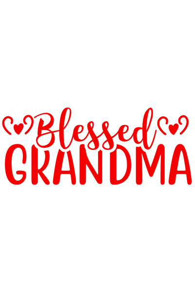 StoryGift Romania Sticker Exterior cu inimioare pentru o bunicuta binecuvanta...