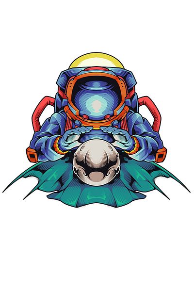 StoryGift Romania Sticker Eticheta 50CM Cu Mesaj In Engleza Space Explorer, Spatiu, Astronaut, Bila, cu Margini