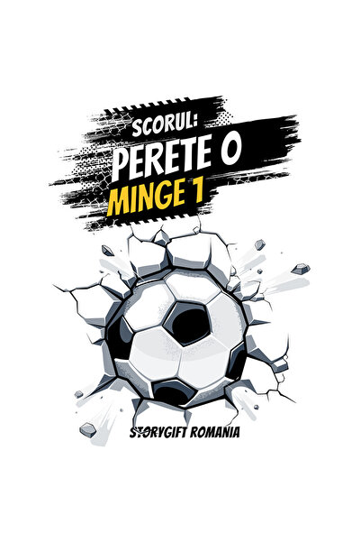 StoryGift Romania Sticker Adeziv 90CM Adeziv minge in perete scor 0 si 1 ming...