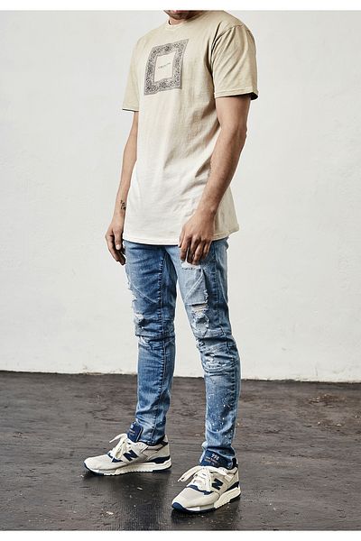 Cayler & Sons Herren C&s Paneled Denim Pants