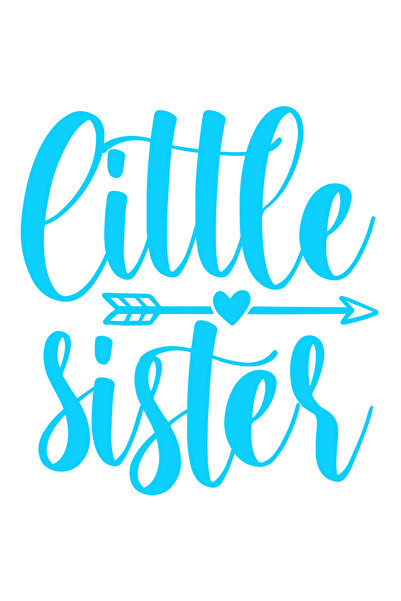 StoryGift Romania Sticker Autocolant 70CM Exterior pentru o sora mai mica - a...