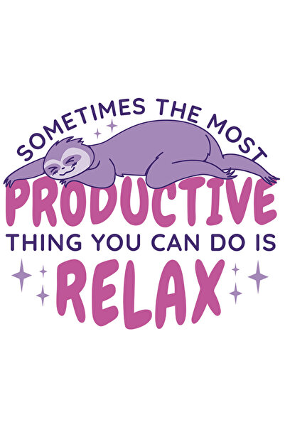 StoryGift Romania Sticker Eticheta 50CM Personalizata Relaxare, Sometimes the...