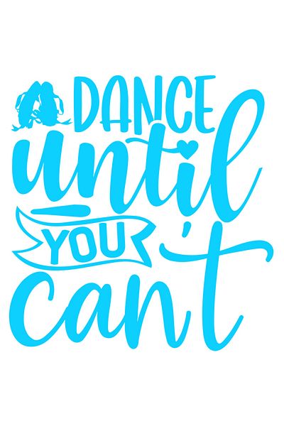 StoryGift Romania Sticker Adeziv 90CM Exterior cu mesaj care te indeamna sa dansezi pana cand nu mai poti , Viny