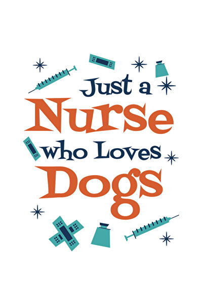 StoryGift Romania Sticker Eticheta 40CM Cu Mesaj In Engleza Just A Nurse Who ...