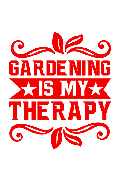 StoryGift Romania Sticker Adeziv 90CM Exterior cu textul "Gardening is my the...