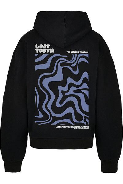 Lost Youth LY HOODY - BEAUTIFUL CHAOS BLUE