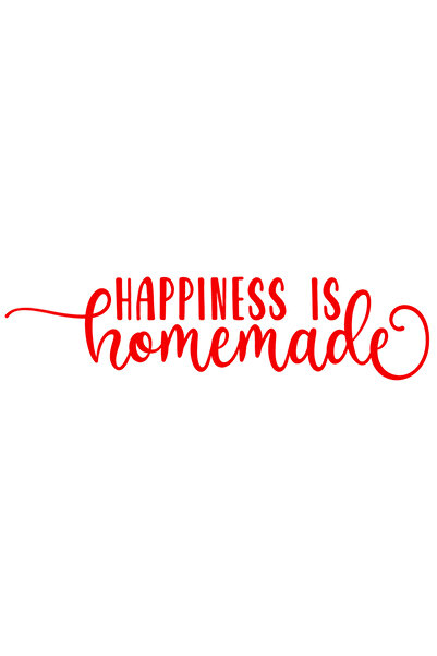 StoryGift Romania Sticker Eticheta 40CM Exterior cu textul "Happiness is home...