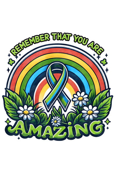 StoryGift Romania Sticker Adeziv 90CM cu mesajul "Remember that you are amazi...