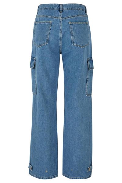 DEF Damen Cargo Pants Denim