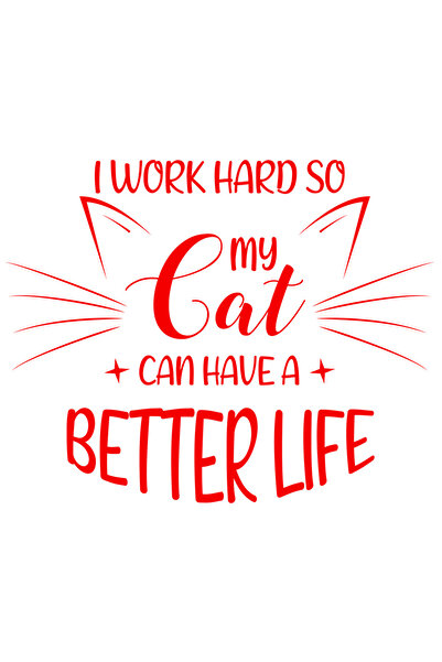 StoryGift Romania Sticker Autocolant 70CM Exterior pentru iubitorii de pisici...