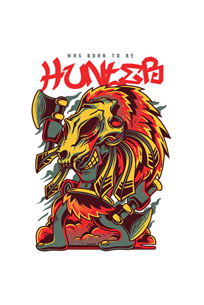 StoryGift Romania Sticker Autocolant 70CM Cu Silueta Om Masca De Craniu Dinoz...