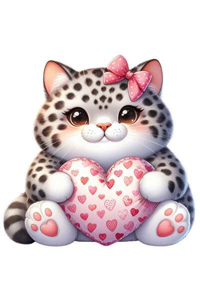 StoryGift Romania Sticker Autocolant 70CM cu o pisicuta grasuta si dragalasa,...