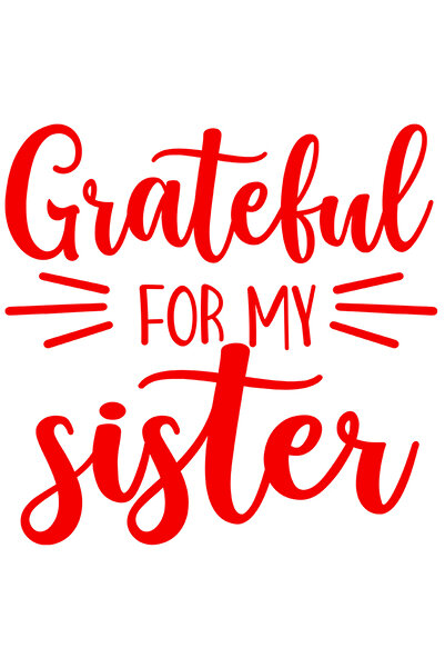 StoryGift Romania Sticker Autocolant 70CM Exterior pentru cei care sunt recunoscatori pentru surorile pe care le