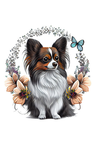 StoryGift Romania Sticker Autocolant 70CM cu un catel surprins, ilustratie, b...