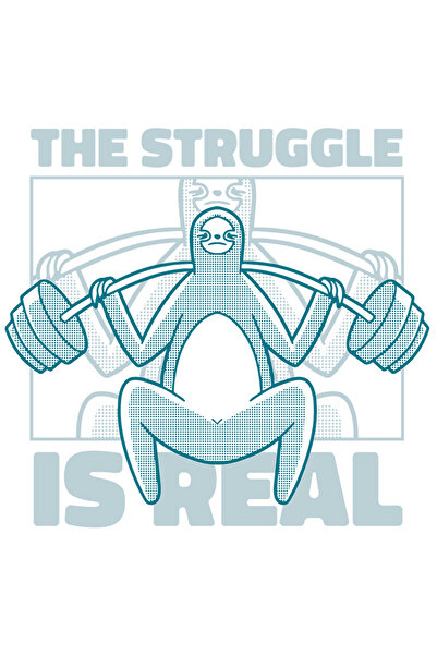 StoryGift Romania Sticker Eticheta 40CM Cu Mesajul Motivational The Struggle ...