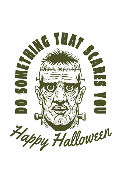 StoryGift Romania Sticker Autocolant 70CM Cu Mesaj Do Something That Scares Y...