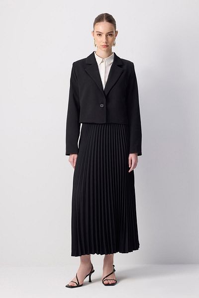 Touché Privé Kruvaze Jacket Skirt Suit