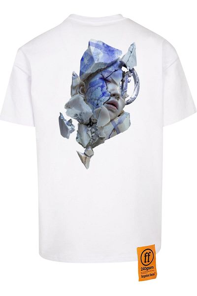 Forgotten Faces Herren Broken Marble Oversize Tee