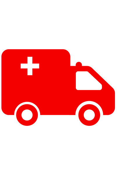 StoryGift Romania Sticker Autocolant 70CM Exterior cu o dubita - vehicul salv...