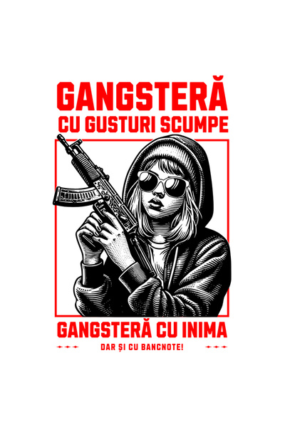 StoryGift Romania Sticker Autocolant 70CM Adeziv gangstera cu gusturi scumpe ...