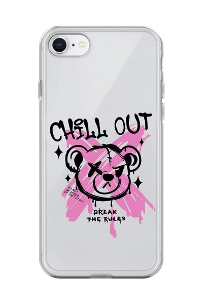 Dali Design حافظة شفافة متوافقة مع هاتف iPhone 6S بتصميم Graffiti 6