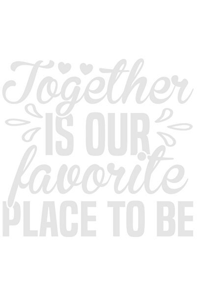 StoryGift Romania Sticker Exterior cu inimioare cu mesajul "Impreuna este loc...