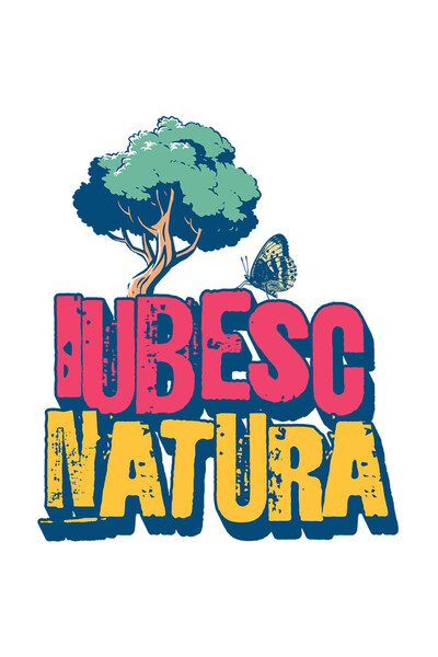 StoryGift Romania Sticker Autocolant 70CM cu Text Colorat Iubesc Natura Copac Verde Fluture, Hobby cu Margini Al