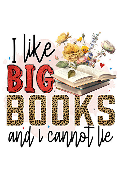 StoryGift Romania Sticker Autocolant 70CM cu mesajul "I like big books and I ...