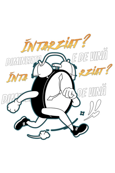 StoryGift Romania Sticker Adeziv Intarziat_ Dimineata E De Vina, Scoala, Offi...