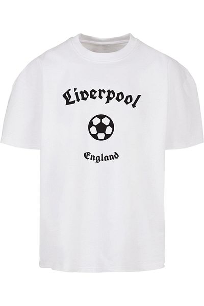 Merchcode Herren Liverpool Ultra Heavy Cotton Box T-shirt