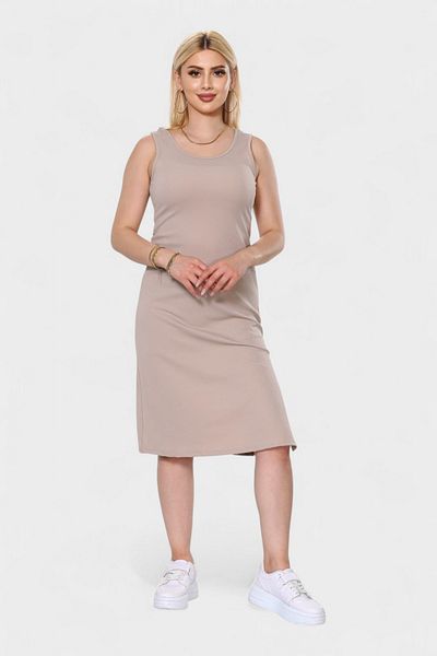 SOSYETE AVM Γυναικείο φόρεμα Navy Blue με χοντρό λουράκι Lycra Midi