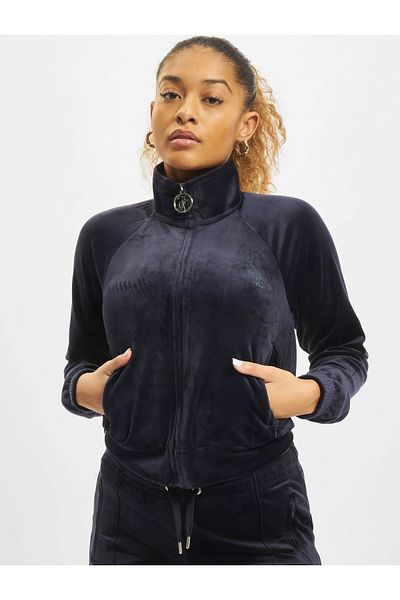 Juicy Couture Damen Tanya Velour Freizeitjacke