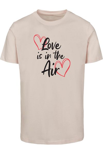 Merchcode Herren Valentines Day - Love Is In The Air T-shirt Round Neck