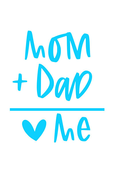 StoryGift Romania Sticker Autocolant 70CM Exterior cu textul in engleza "Mom ...