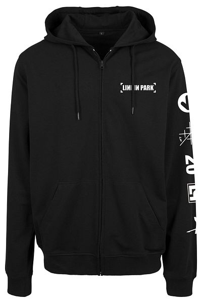 Merchcode Herren Linkin Park Anniversary Logo Zip Hoody