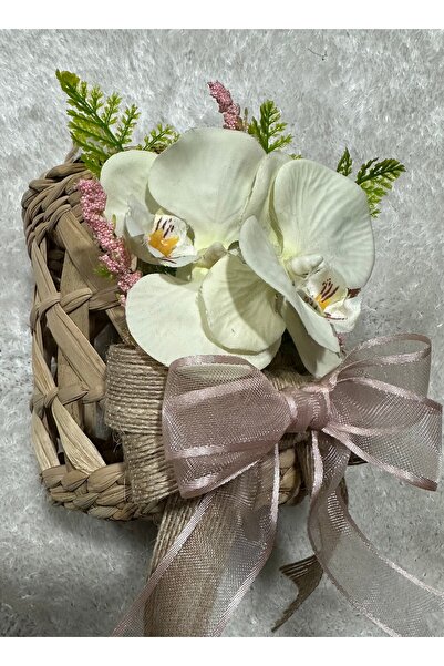 Marrone Coș mic Coș de bucătărie pentru nuci