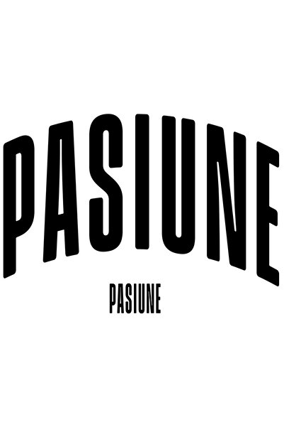 StoryGift Romania Sticker Eticheta 40CM Cuvantul Pasiune, Motivational, Self ...