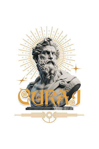 StoryGift Romania Sticker Autocolant 70CM CURAJ cu Margini Albe, PVC Vinyl 70 cm