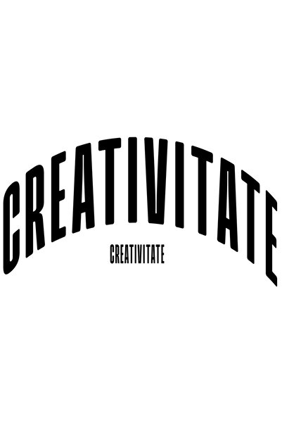 StoryGift Romania Sticker Eticheta 40CM Cuvantul Creativitate, Motivational, ...