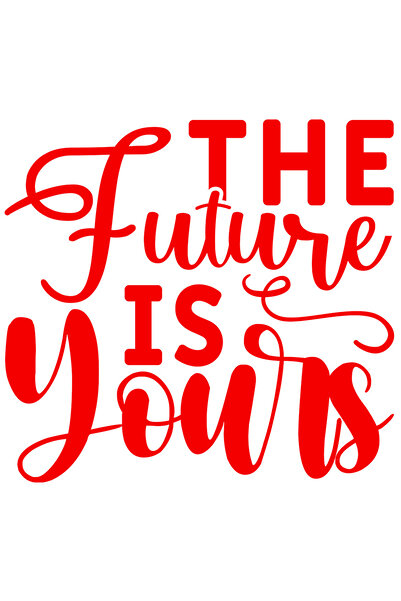 StoryGift Romania Sticker Autocolant 70CM Exterior cu textul "The future is y...