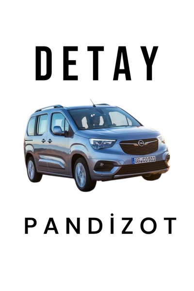 DETAYOTO Opel Combo pandizot bagaj rafı