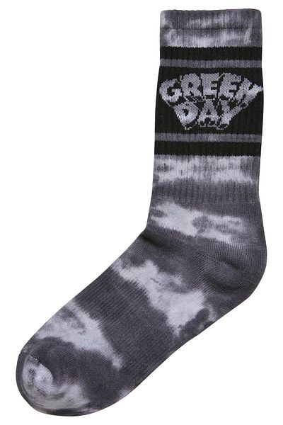 Merchcode Green Day Tie Die Socks 2-pack