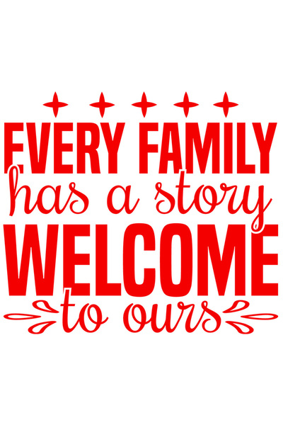 StoryGift Romania Sticker Eticheta 40CM Exterior cu stelute si textul "Every ...